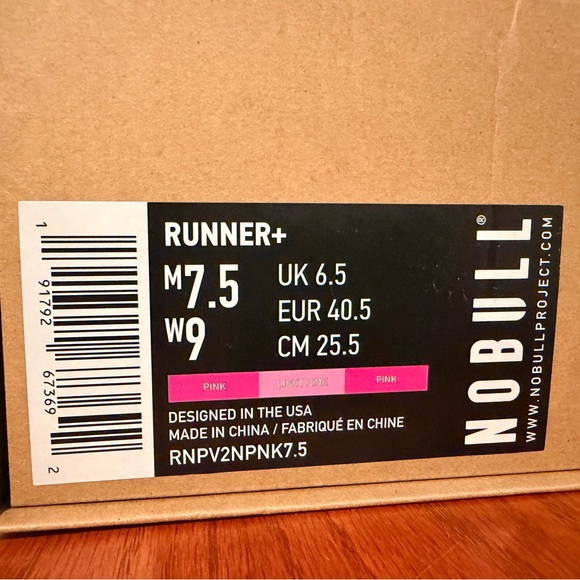 NOBULL Neon Pink Running Shoes - Picture 7 of 8